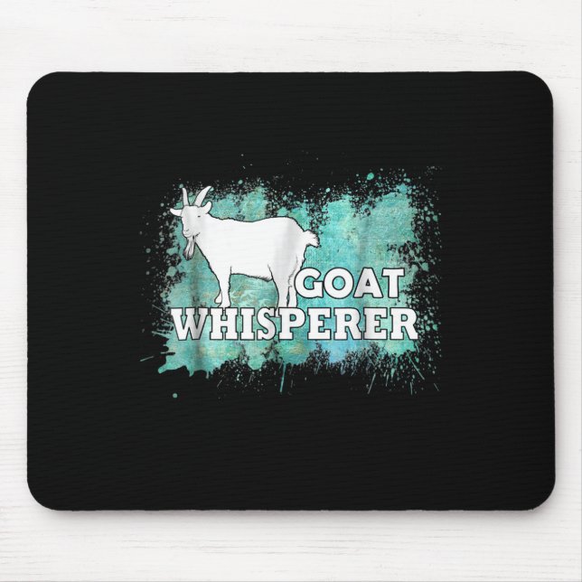 Tapis De Souris Chèvre Whisperer Chèvres fermier (Devant)