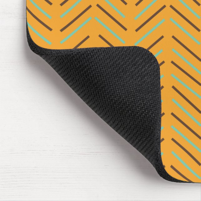 Tapis De Souris Chevron des années 1970 (Coin)