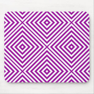 Tapis De Souris Chevron Diamond Violet