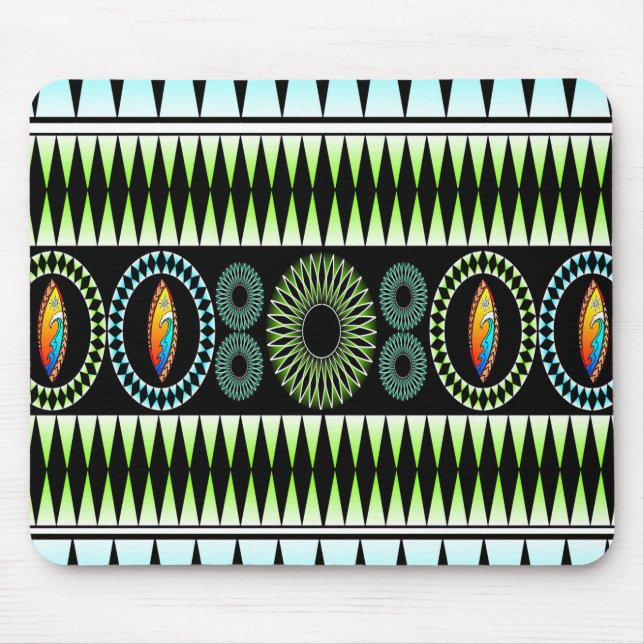 Tapis De Souris Chevron Motif (Devant)