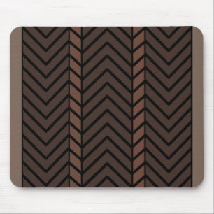 Tapis De Souris Chevron Motif Brown