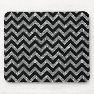 Tapis De Souris Chevron Parties scintillant Look Mousepad