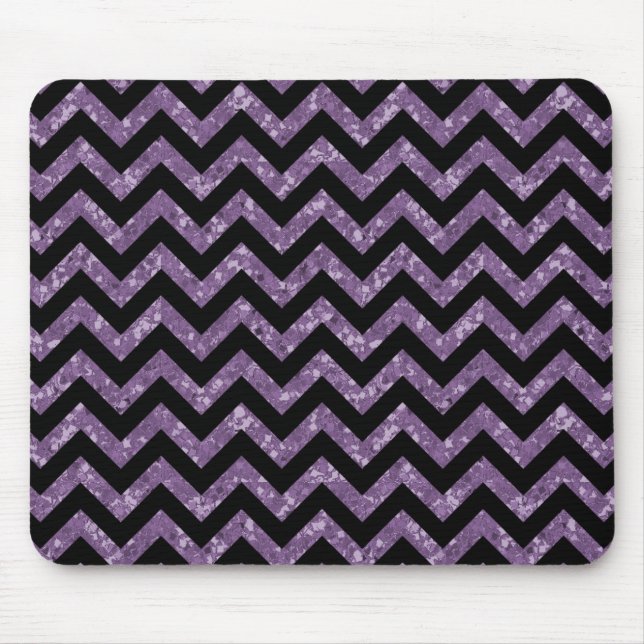 Tapis De Souris Chevron Parties scintillant Look Mousepad (Devant)
