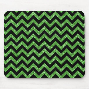 Tapis De Souris Chevron Parties scintillant Look Mousepad