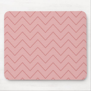 Tapis De Souris Chevron rose de corail