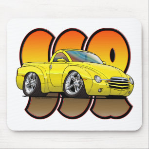 Tapis De Souris Chevy jaune SSR