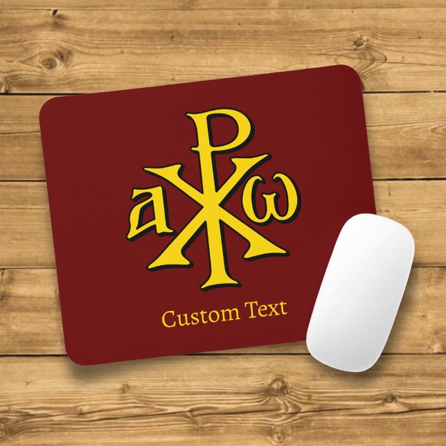 Tapis De Souris Chi Rho Christogram (Créateur téléchargé)