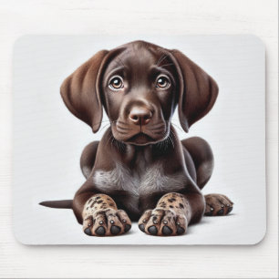 Tapis De Souris Chic Chiot Allemand Shorthair