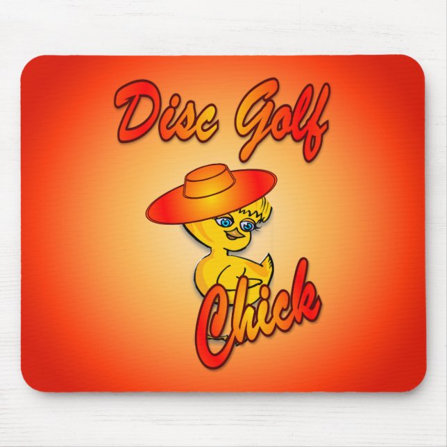 Tapis De Souris Chic de golf sur disque #5 (Devant)