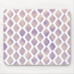 Tapis De Souris Chic marocain violet motif joli glamour