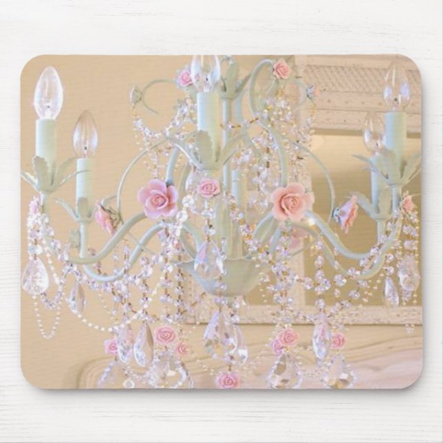 Tapis de souris chic minable de lustre (Devant)