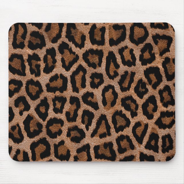 Tapis De Souris Chic Motif Leopard tendance (Devant)