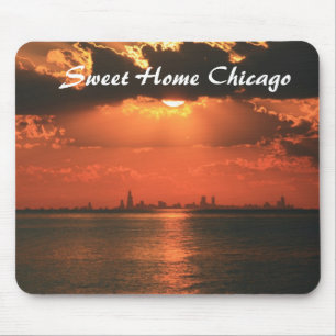 Tapis De Souris Chicago à la maison douce
