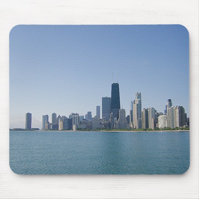 Tapis De Souris Chicago Sur Le Lac (Devant)