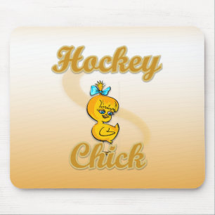 Tapis De Souris Chick de hockey