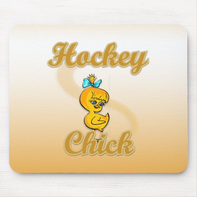 Tapis De Souris Chick de hockey (Devant)