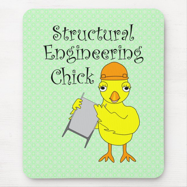 Tapis De Souris Chick d'ingénierie structurelle (Devant)
