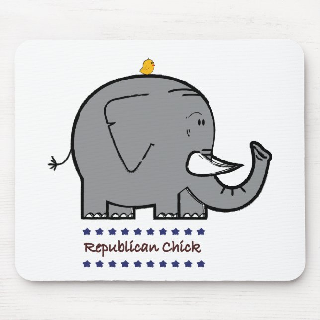 Tapis De Souris chick mousepad républicain (Devant)