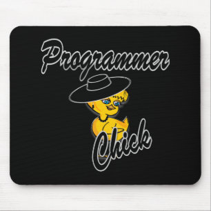 Tapis De Souris Chick programmeur #4