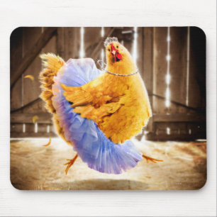 Tapis De Souris Chicken in a Tutu