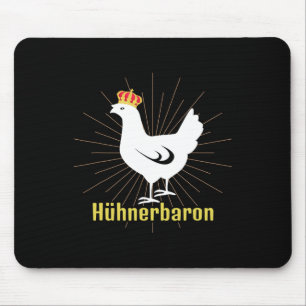 Tapis De Souris Chicken Ron Drôles de poules murmurent Paysan Poul