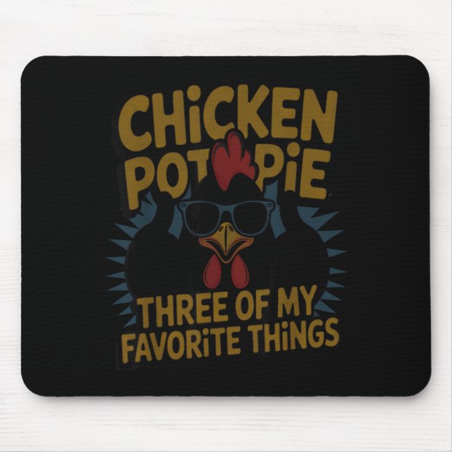 Tapis De Souris Chicken T E Farm Humor Funny Chicken Laugh Moment  (Devant)