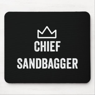 Tapis De Souris Chief Sandbagger Golf Meme Bjj Chess Sandbag