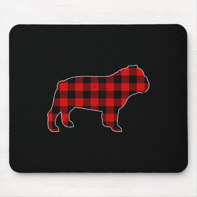 Tapis De Souris Chien à tête plate de Buffalo (Devant)