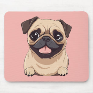 Tapis De Souris chien carlin