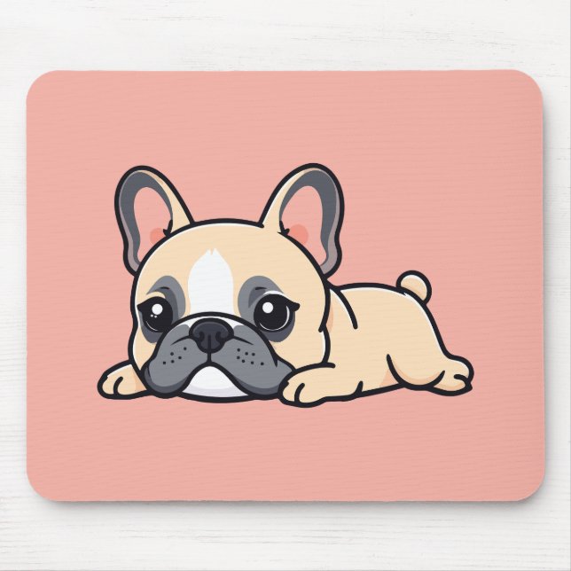 Tapis De Souris Chien carlin (Devant)