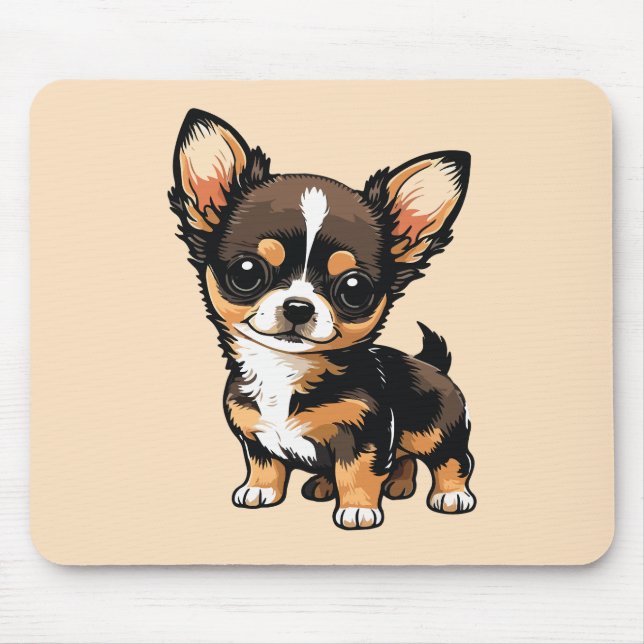 Tapis De Souris Chien Chihuahua  (Devant)
