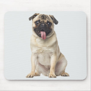 Tapis de souris Chien chiot Pug Love
