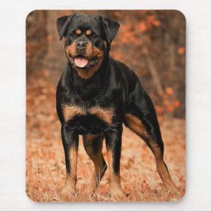 Tapis De Souris Chien chiot Rottweiler