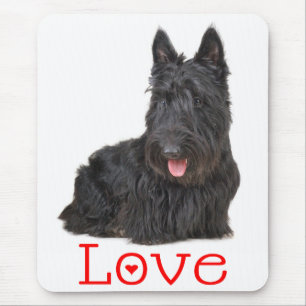 Tapis de souris Chien chiot Terrier Écossais
