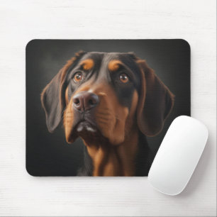 Tapis De Souris Chien Coonhound
