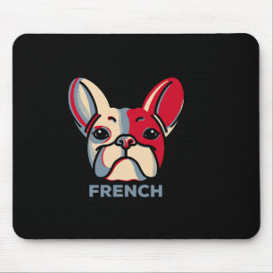 Tapis De Souris Chien de Chien Français Amusant 1