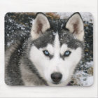 Chien de chiot sibérien Husky à Mousepad