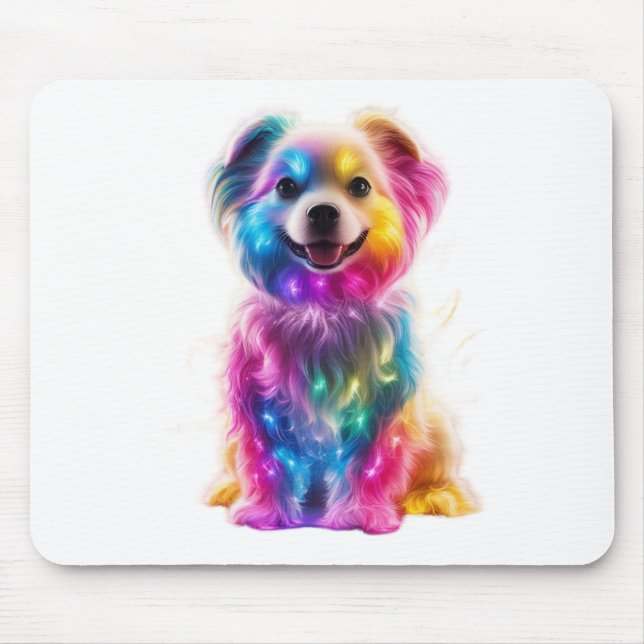 Tapis De Souris Chien de couleur mignon (Devant)