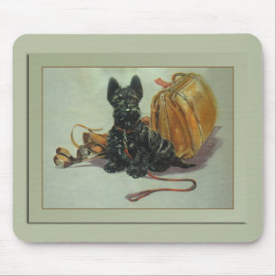 Tapis De Souris Chien de déplacement Mousepad de Scottie