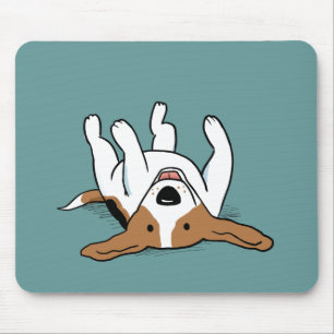 Tapis De Souris Chien de dessin animé Beagle mignon