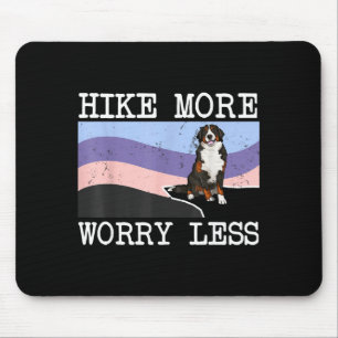 Tapis De Souris chien de montagne bernois faire plus de randonnée