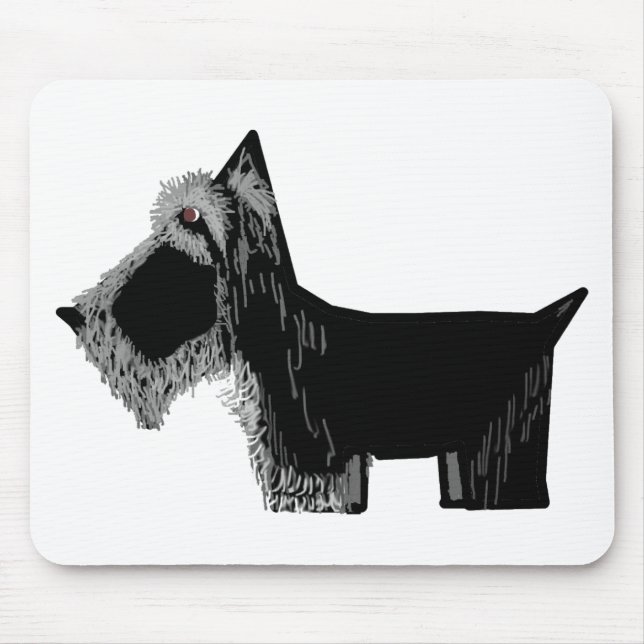 Tapis De Souris Chien de Scottie (Devant)