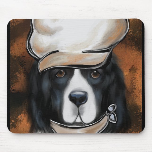 Tapis De Souris Chien de Terre-Neuve (Devant)