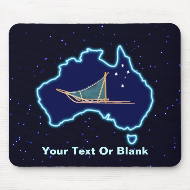 Tapis De Souris Chien descendu sous la traîne (Devant)