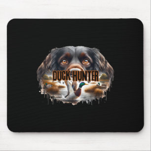 Tapis De Souris Chien Espagnol Boykin Avec Canards Majards Chasse 