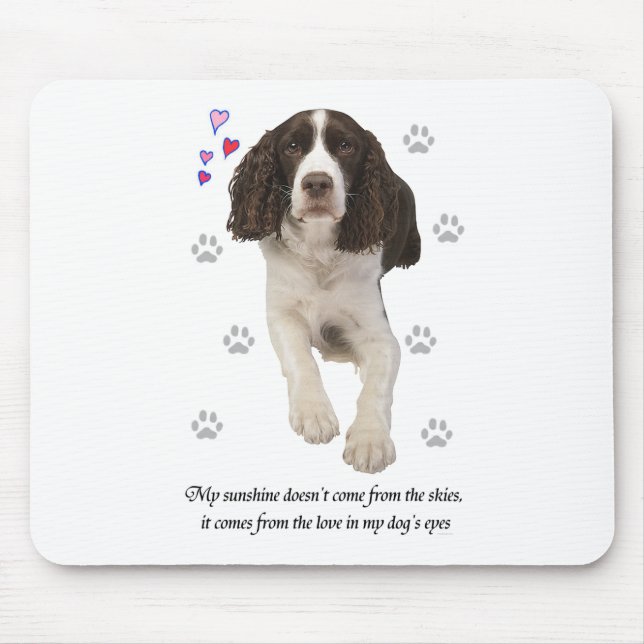 Tapis De Souris Chien espagnol Springer anglais (Devant)