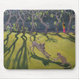 Tapis De Souris Chien et singe 1998
