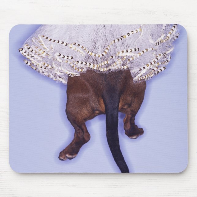 Tapis De Souris Chien habillé (Devant)