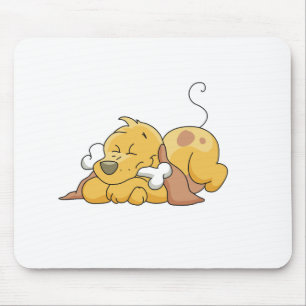 Tapis De Souris Chien heureux avec des T-shirts et des cadeaux