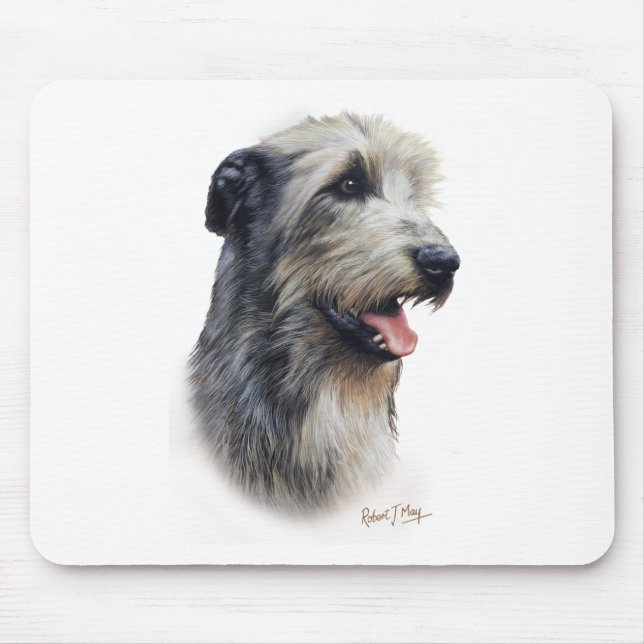 Tapis De Souris Chien-loup irlandais (Devant)
